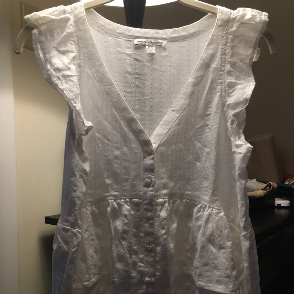 American Eagle 🦅 Ruffle Tank